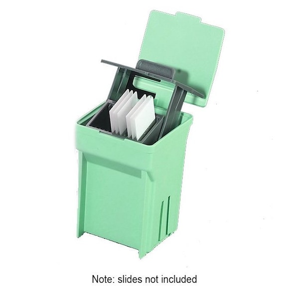 Simport Scientific Easy Dip Jar and Rack System, Green, 12/pk, 12PK 247835G-SET - main